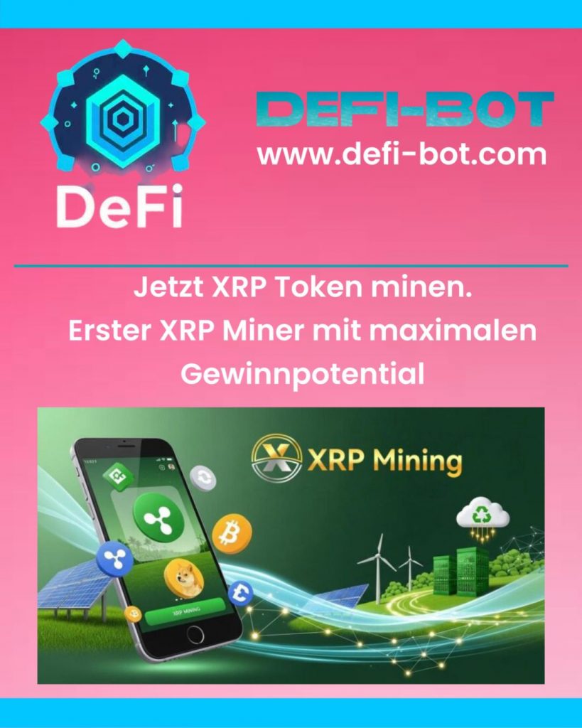 XRP Mining - Minen Sie einer der wachstumstärksten Krypto Token XRP Ripple